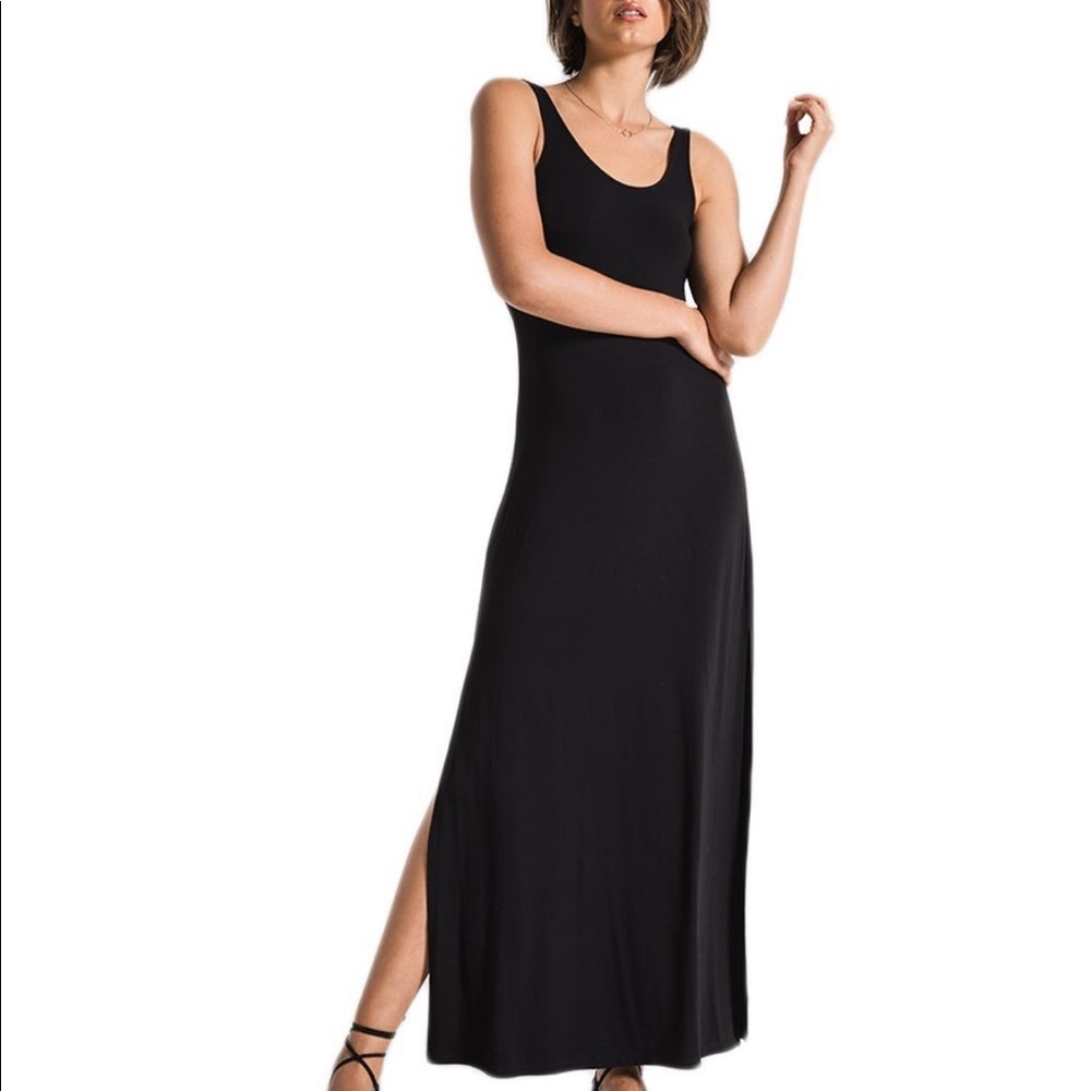 Z Supply black maxi dress size small